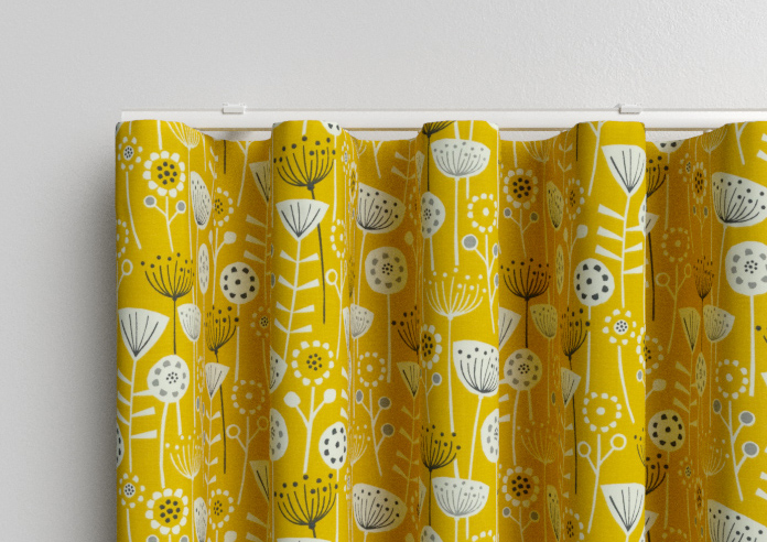 Bergen, Ochre - Made to Measure Curtains - Image 13